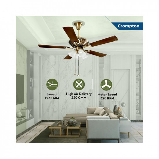 Crompton Greaves Jupiter 1200 mm 48 inch Decorative Ceiling Fan