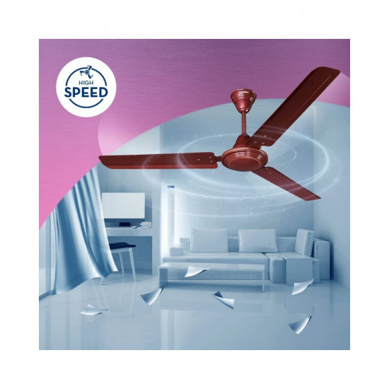 Crompton SUREBREEZE HILLBRIZ 1200 mm Ceiling Fan for Home BEE Star Rated Energy Efficient Fan