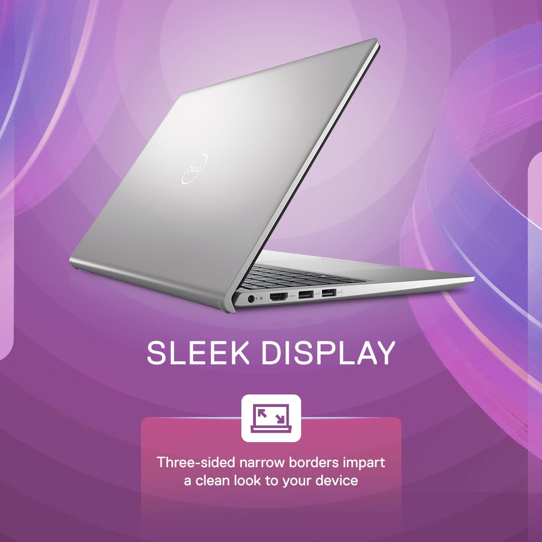 Dell Inspiron 3520 Laptop12th Gen Intel Core i3-1215 Processor 8GB 512GB SSD 156 3962Cms FHD Win 11 MSO21 Silver 15 Month McAfee Antivirus Thin Light-165kg