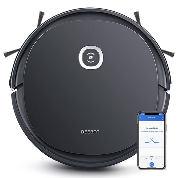 Image of ECOVACS DEEBOT U2 PRO 2-in-1 Robotic Vacuum Cleaner with Mopping, Strong Suction, Smart App Enabled, Google Assistant &amp; Alexa for Hard Floor, Tiles, Carpet &amp; Wood
