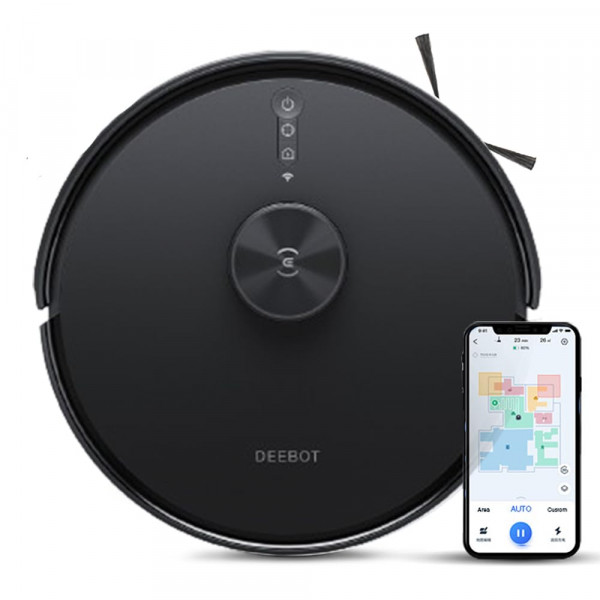 Image of ECOVACS Deebot Y1 PRO 2-in-1 Robot Vacuum Cleaner, 2024 New Launch, 6500 Pa Powerful Suction, 5200 mAh Battery, Covers 3500+ Sq. Ft. in One Charge, Advanced Navigation Technology &amp; True Mapping