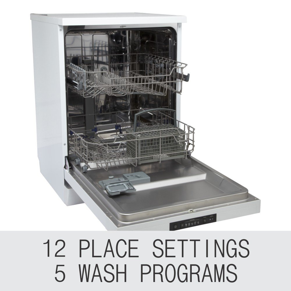 Elica 12 Place Settings Dishwasher With Soft Touch Control Panel