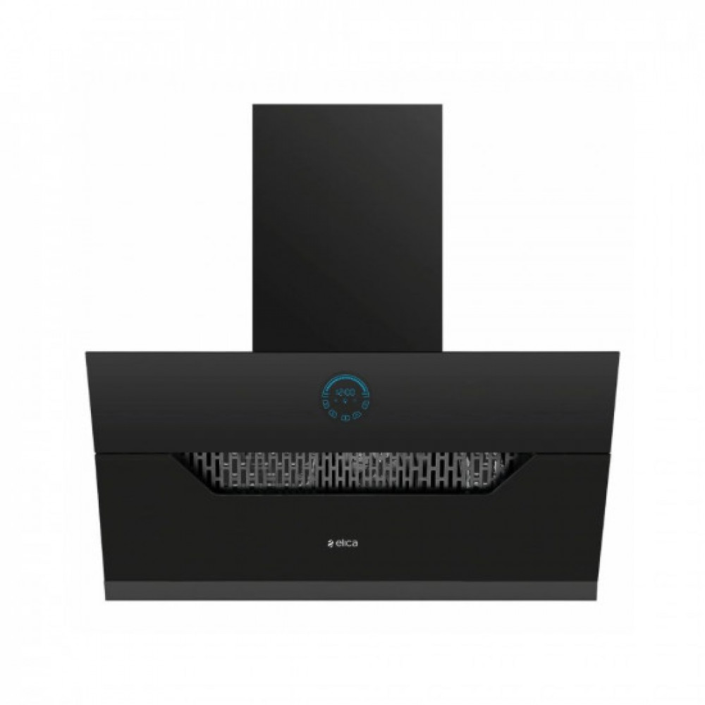 Image of Elica 90 cm 1350 m3/hr Filterless Auto Clean Angular Chimney with 15 Years Warranty (EFL 107 HAC LTW VMS 90, Touch + Palm Sensor Control, Black)