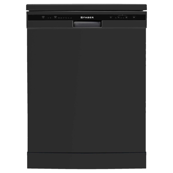 Image of Faber 12 Place Settings Dishwasher (FFSD 6PR 12S, Neo Black, Best suited for Indian Kitchen, Hygiene Wash)
