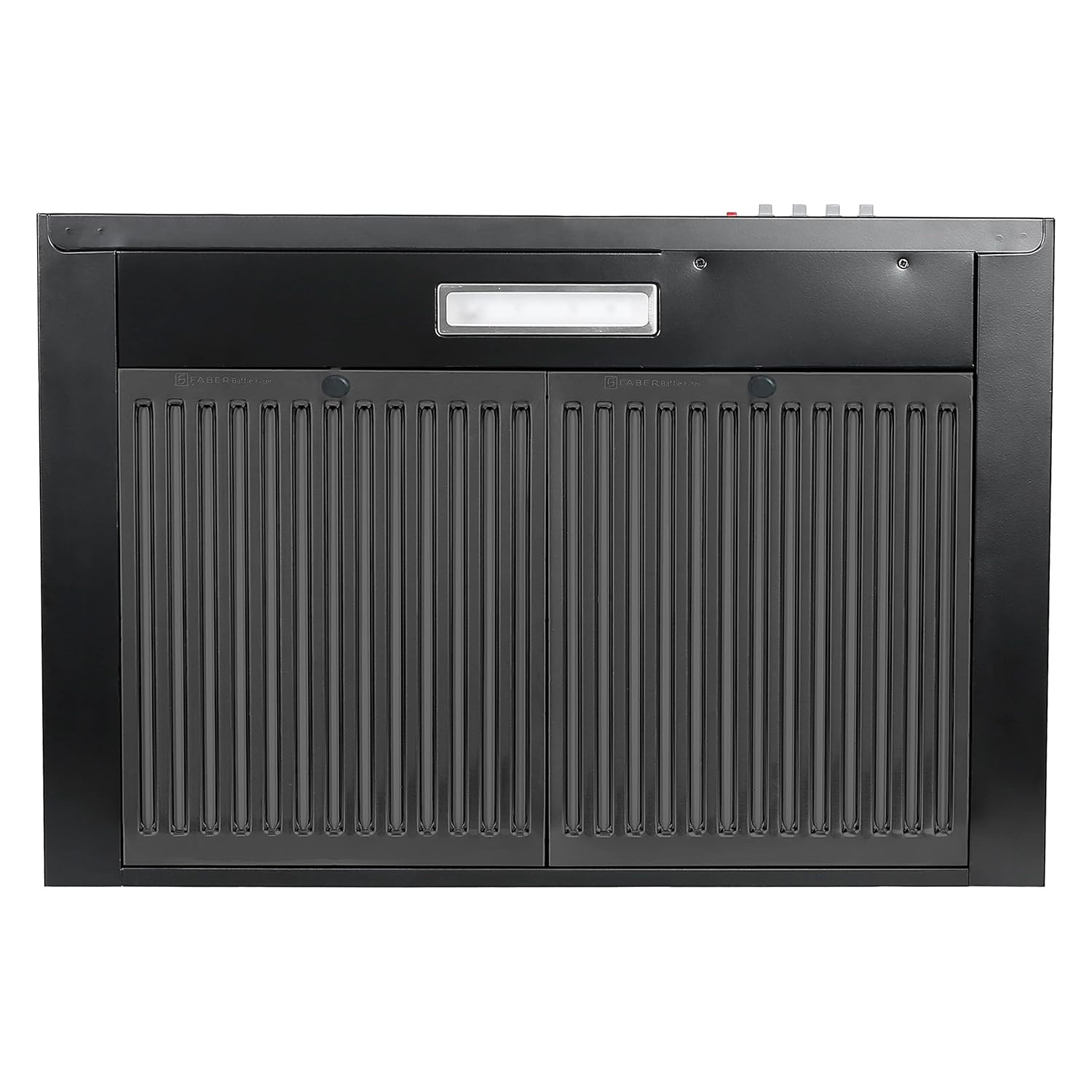 Faber 60 cm 1000 mhr Kitchen Chimney HOOD PLUTO PB BF BK 60 Baffle Filter Push Button Black Free 1 Year Extended warranty