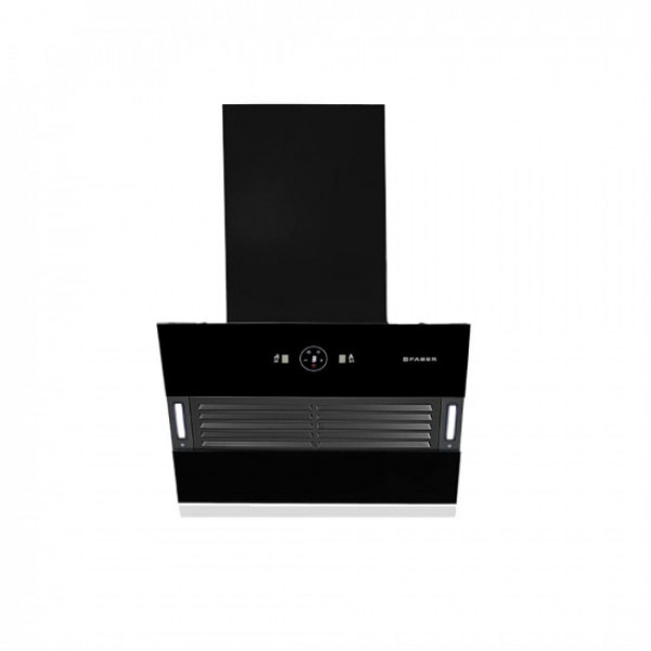 Image of Faber 60 cm 1200 m3/hr Slant, Filterless Auto Clean Chimney, 12Yr Warranty on Motor(2Yr Comprehensive)|| Italian Design (HOOD VERTIGO FL SC AC BK 60, Touch &amp; Gesture Control, Black)