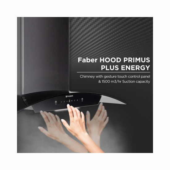 Faber 90 cm 1500 m hr Autoclean Kitchen Chimney