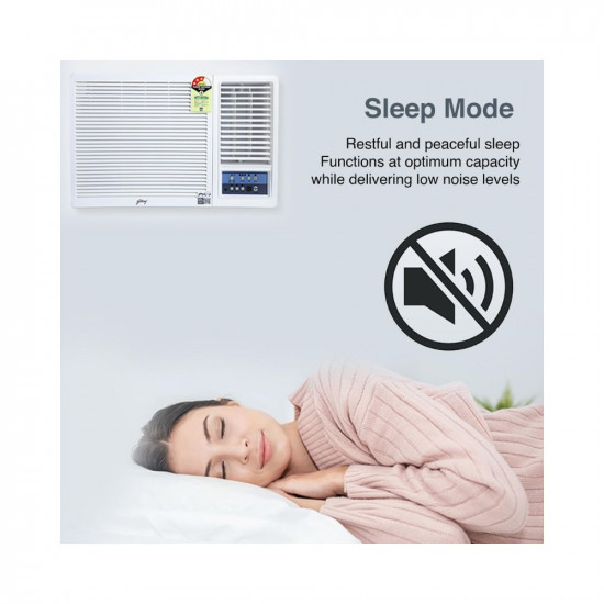 Godrej 15 Ton 3 Star Turbo Mode Window AC Copper Anti Corrosive Blue Fin 2023 Model AC 15T WFC 18UTC3-WWA Window White