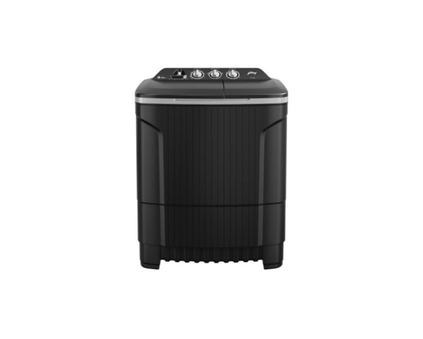 Image of Godrej 8 Kg 5 Star Tri-Roto Scrub Pulsator Semi-Automatic Top Load Washing Machine (WSEDGE CLS 80 5.0 PRA SLGR, Slate Grey)