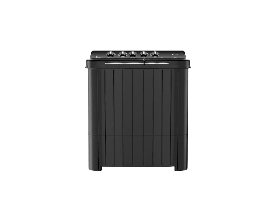 Godrej WS EDGE RIO 100 50 TB3 SLGR 10 Kg 5 star Semi-Automatic Top Loading Washing Machine Royal Gold Toughened Glass Lids