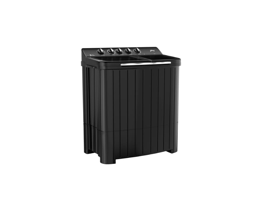 Godrej WS EDGE RIO 100 50 TB3 SLGR 10 Kg 5 star Semi-Automatic Top Loading Washing Machine Royal Gold Toughened Glass Lids