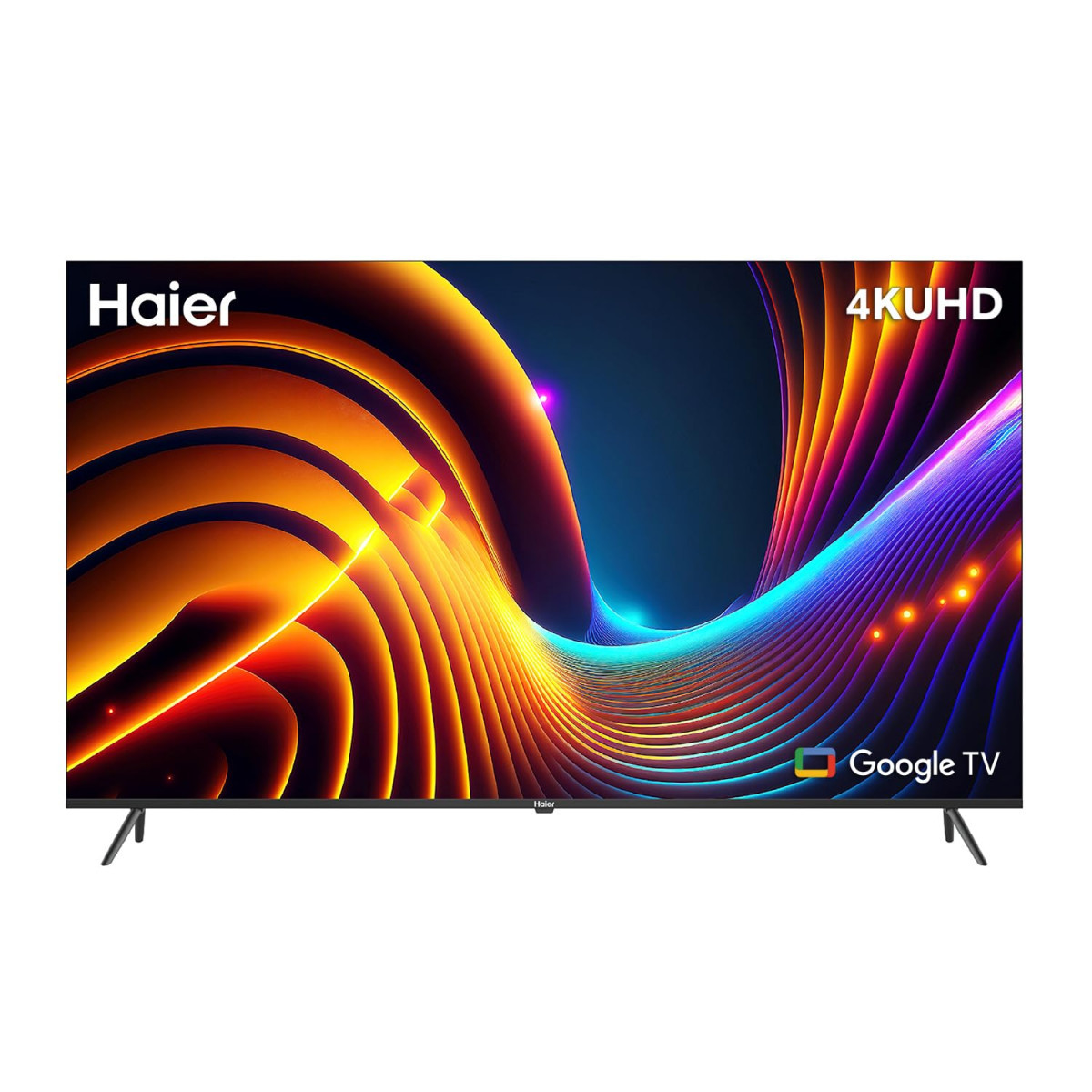 Haier 108 cm 43 inches 4K Ultra HD Smart LED Google TV L43FG Black