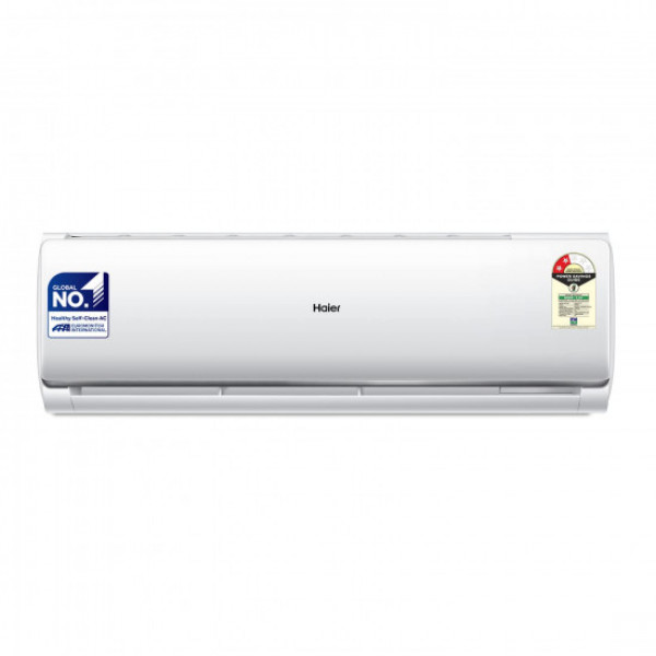 Image of Haier 1.5 Ton 2 Star Fixed Speed Split AC (Copper, Antibacterial Filter, 2023 Model, HSU18T-TQS2BE-FS, White)