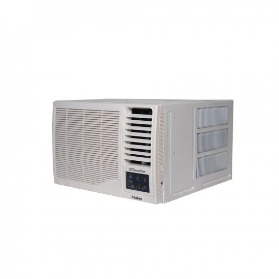 Haier 15 Ton 5 Star Twin Inverter Side Flow Window AC Copper Turbo Mode Anti Bacterial Filter Cools at 54C Temp Long Air Throw - HWU18I-AOW5BN-INV 2024 Model