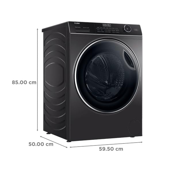 Haier 9kg Fully Automatic Front Load Washer - Premium White