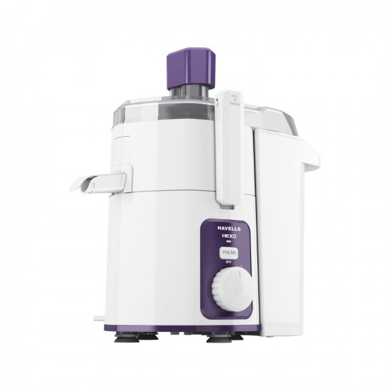 Havells Hexo 1000 watts juicer White Purple GHFJMDJV100