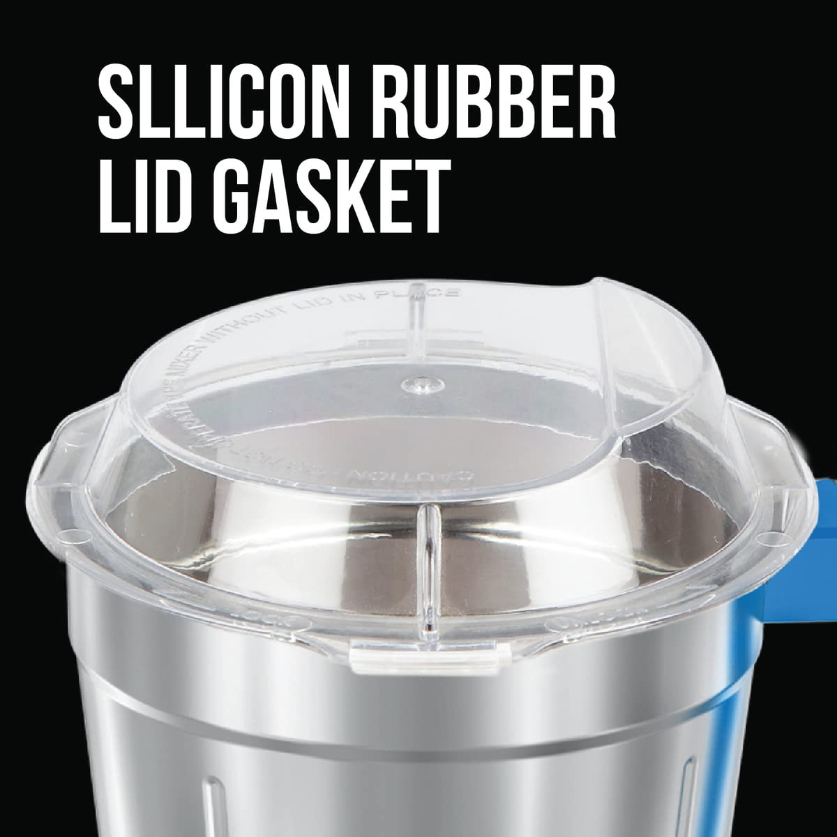 Havells Maxx Grind 750 watt Mixer Grinder with 3 Wider Mouth Stainless Steel Jar Hands Free Operation SS-304 Grade Blade Overload Indicator 5 Year Motor Warranty Blue