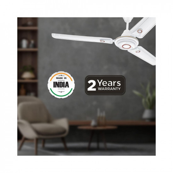 Hindware Smart Appliances Caeli White Star rated ceiling Fan
