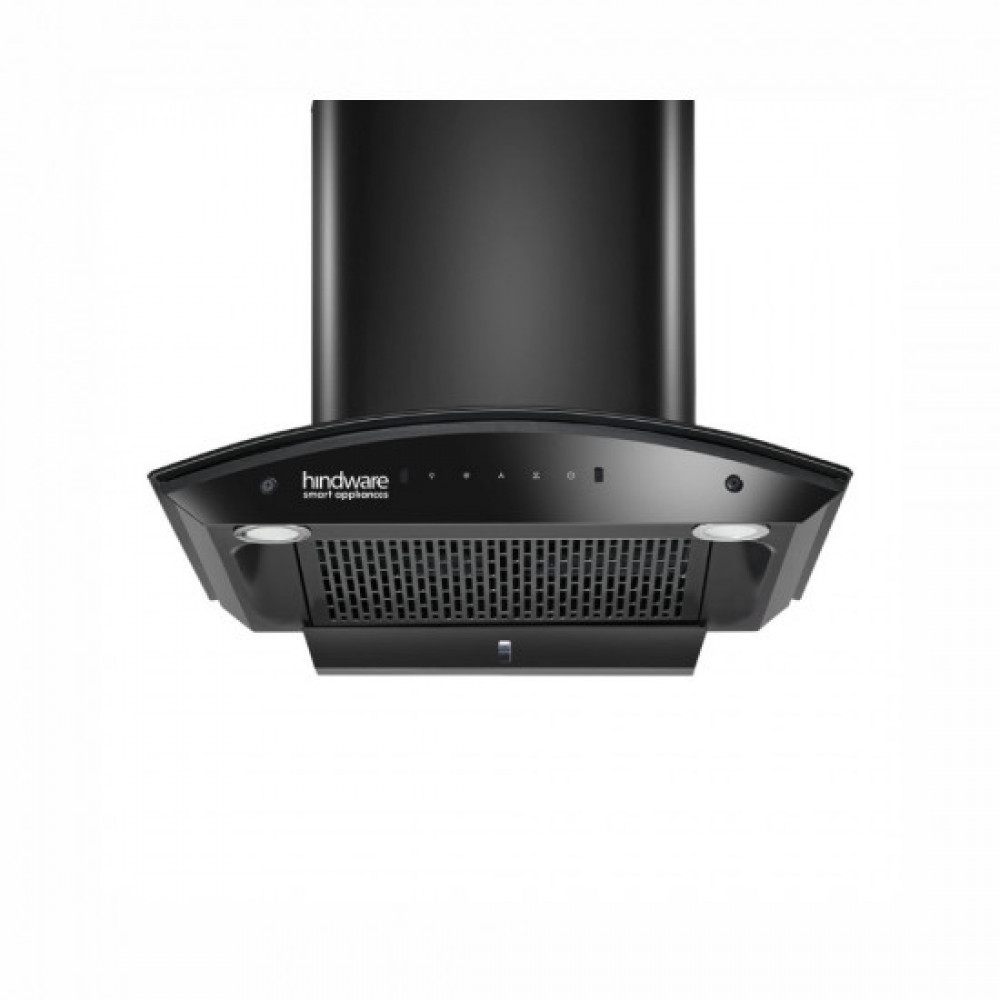 Image of Hindware Smart Appliances Nadia IN 60 cm 1350 m?? hr Stylish Filterless Auto Clean Kitchen Chimney With Metallic Oil Collector