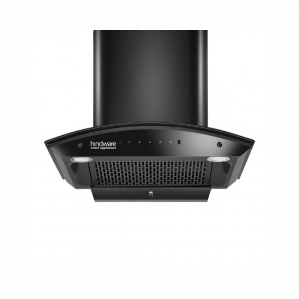 Image of Hindware Smart Appliances Nadia IN 60 cm 1350 m?? hr Stylish Filterless Auto Clean Kitchen Chimney With Metallic Oil Collector