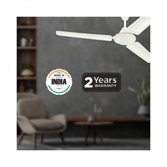Hindware Smart Appliances Recio Bianco 1200MM Star Rated Ceiling Fan