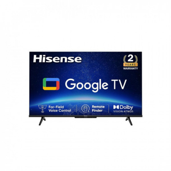 Image of Hisense 108 cm (43 inches) Bezelless Series 4K Ultra HD Smart LED Google TV 43A6H (Black)