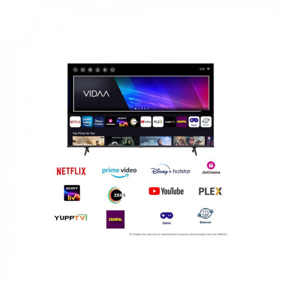 Hisense 126 cm 50 inches 4K Ultra HD Smart QLED TV 50E7K Black  with 4 Year Comprehensive Warranty