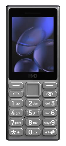 HMD 110 4G Keypad Phone with YouTube Built-in Scan  Pay UPI App Rear Camera Long-Lasting Battery Type - C Charging Wireless FM Radio  Titanium