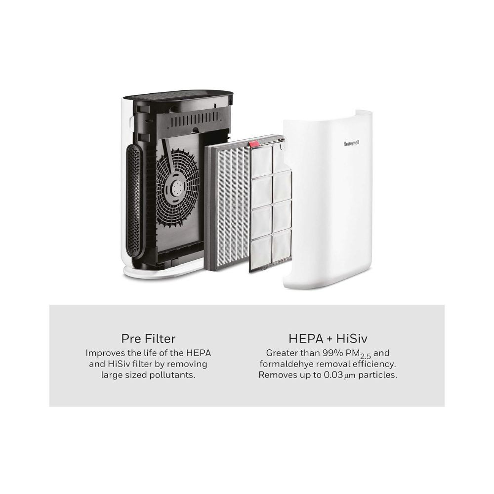 Honeywell Air Touch i8 42-Watt Air Purifier Classic White