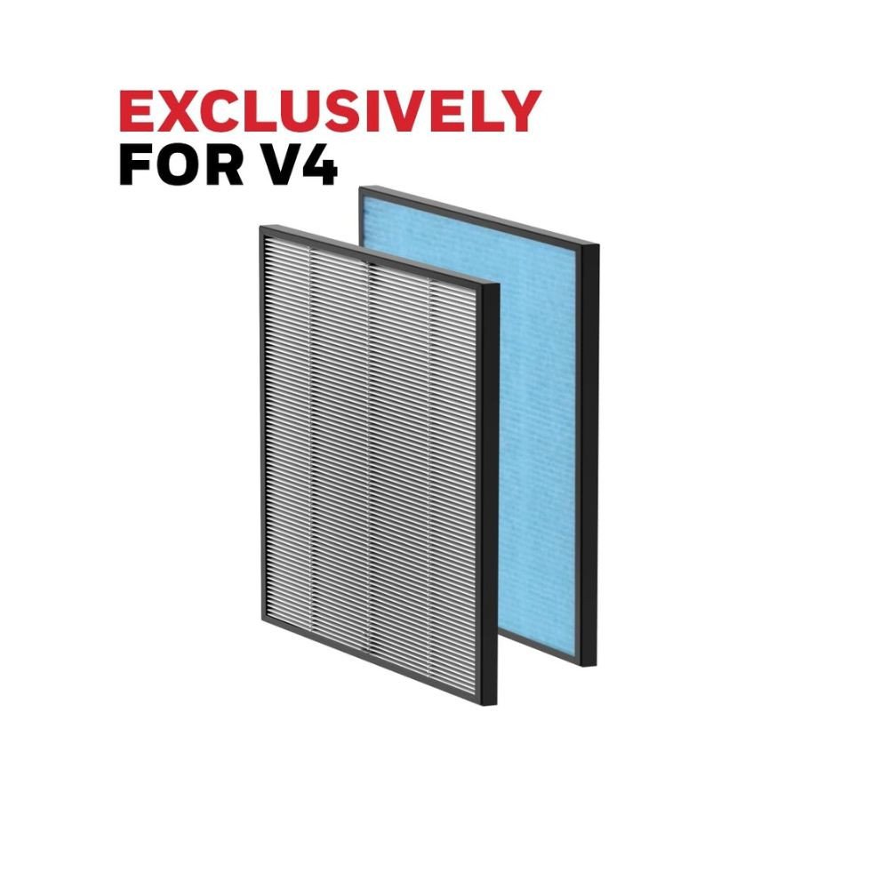 Honeywell Air Touch V4 Compound Anti-Bacterial with HEPA H13 Filter Removes 9999 Allergens Pollutants PM25 Dust Fibres and Pollens