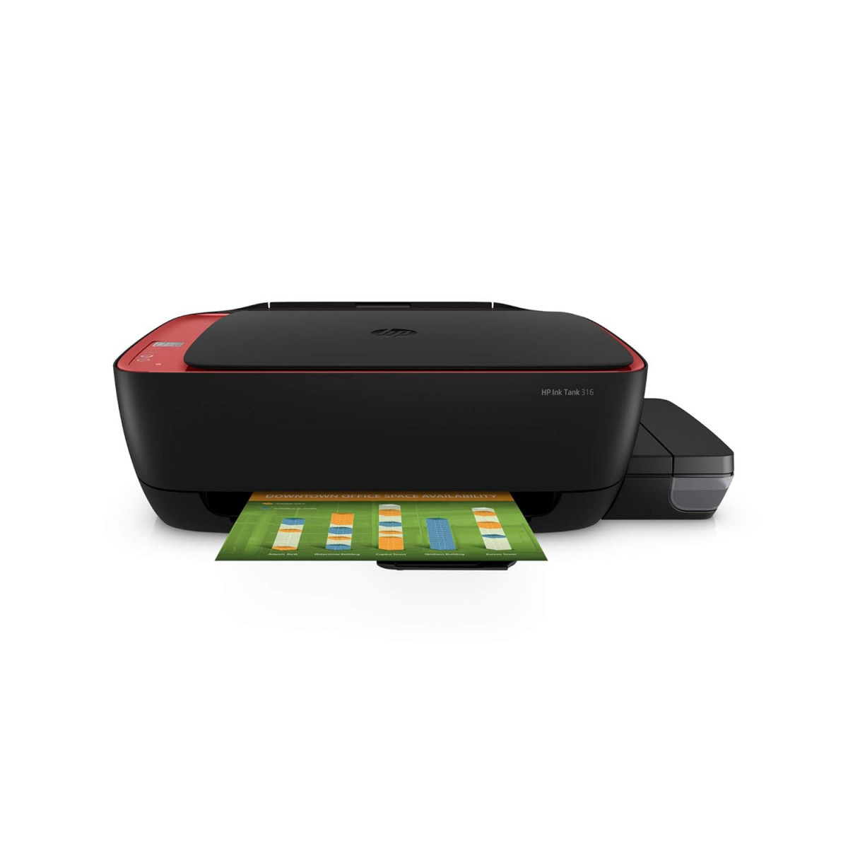 HP Ink Tank 316 All-in-one Colour Printer with Upto 7500 Black and 8000 Colour Pages Included