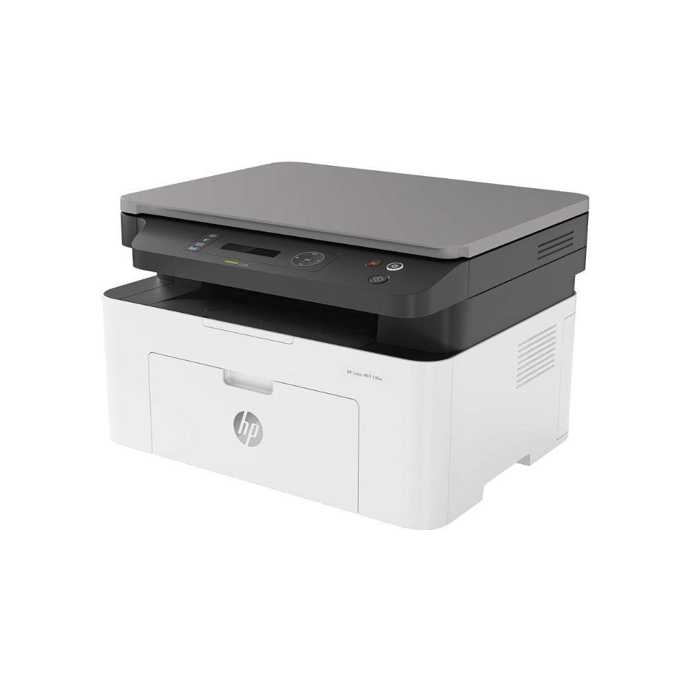 HP Laser 136w BW Printer with Wi-Fi Direct Print Copy Scan Perfect for Offices