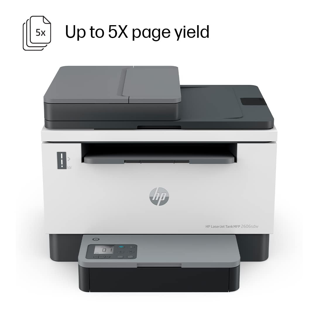 HP Laserjet Tank MFP 2606sdw Wireless Print Copy Scan 40-Sheet ADF Hi-Speed USB 20