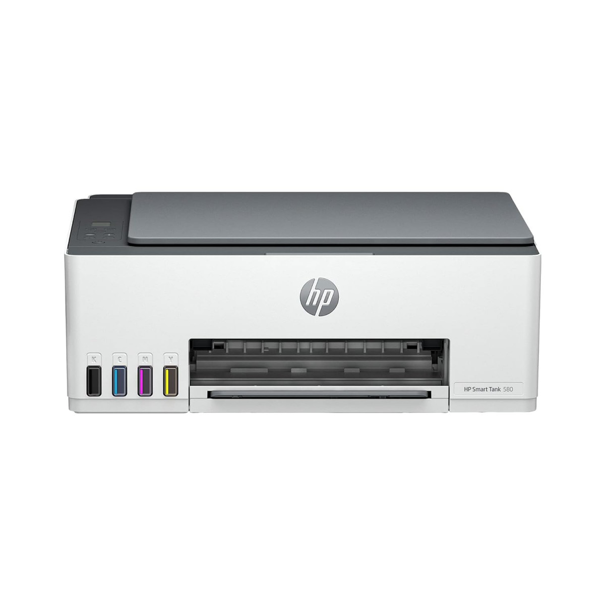HP Smart Tank 580 AIO WiFi Colour Printer with 1 Extra Black Ink Bottle