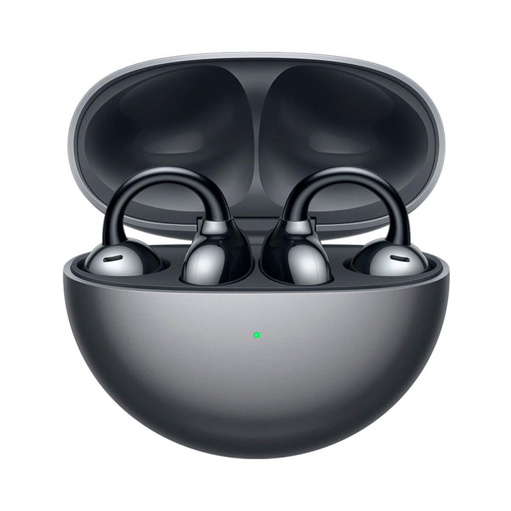 Image of Huawei FreeClip, Innovative Clip Design, Intensive Open-Ear Listening Experience, AI Background Noise Cancellation for Calls, Super Long Battery Life, Android &amp; iOS, Black