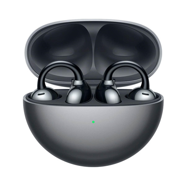 Image of Huawei FreeClip, Innovative Clip Design, Intensive Open-Ear Listening Experience, AI Background Noise Cancellation for Calls, Super Long Battery Life, Android &amp; iOS, Black