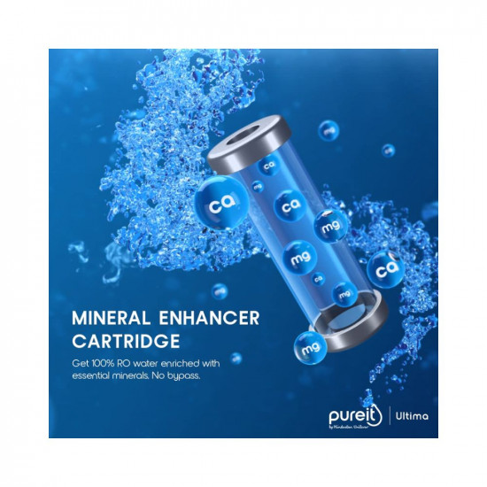 HUL Pureit Ultima Mineral RO UV MF 7 stage Table top wall mountable Black 10 litres Water Purifier