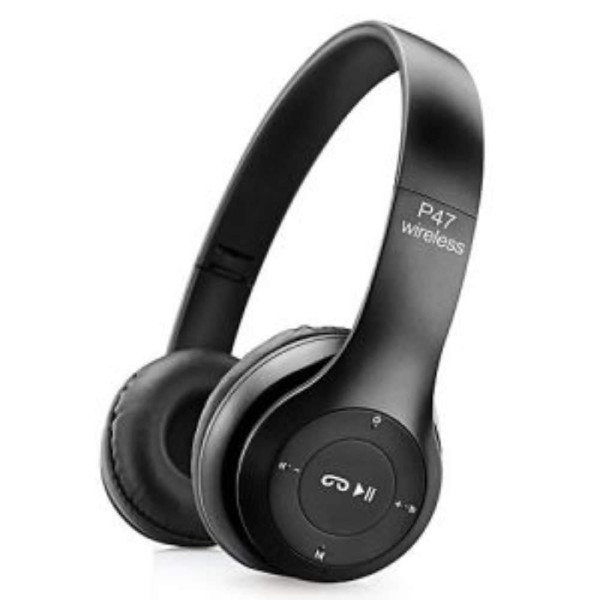 Image of icall P47 Wireless Bluetooth On Ear Headphones 5.0+EDR with Volume Control, HD Sound and Bass, Mic, SD Card Slot (Multicolor)