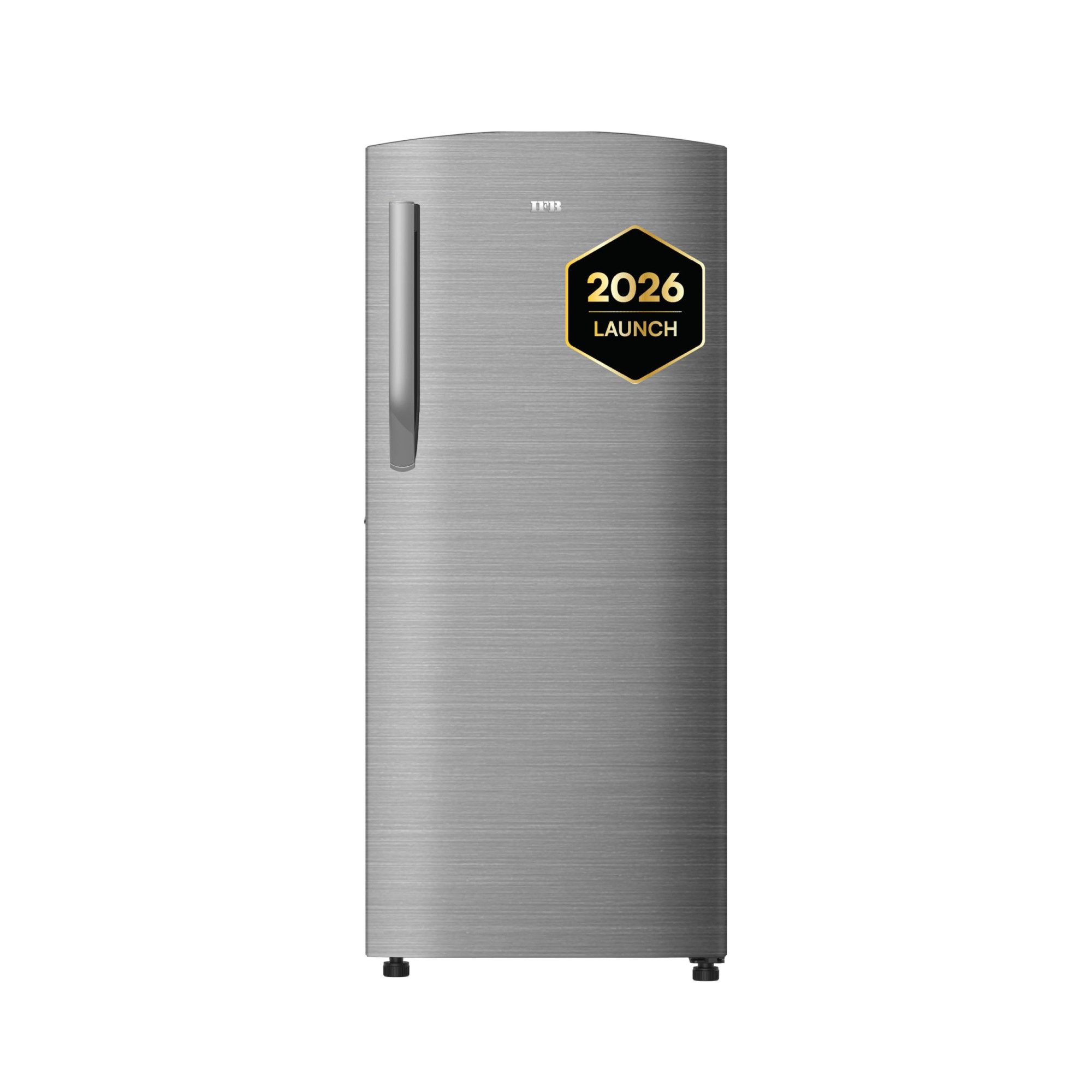 IFB 197L 5 Star Advanced Inverter Direct-Cool Single Door Refrigerator with 30 Hrs Cooling Retention XL Bottle Bin Big Vegetable Box 4 Year Super Warranty 2026 IFBDC-223EYBSE Brush Grey