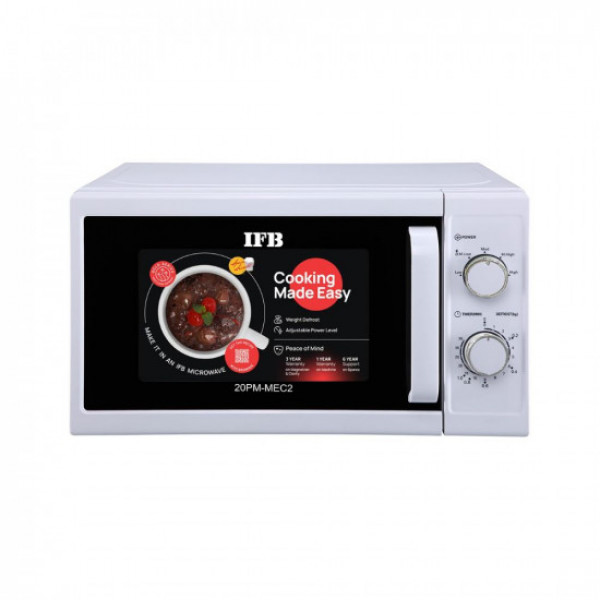 Image of IFB 20 Litre Solo Microwave Oven (20PM-MEC2) White