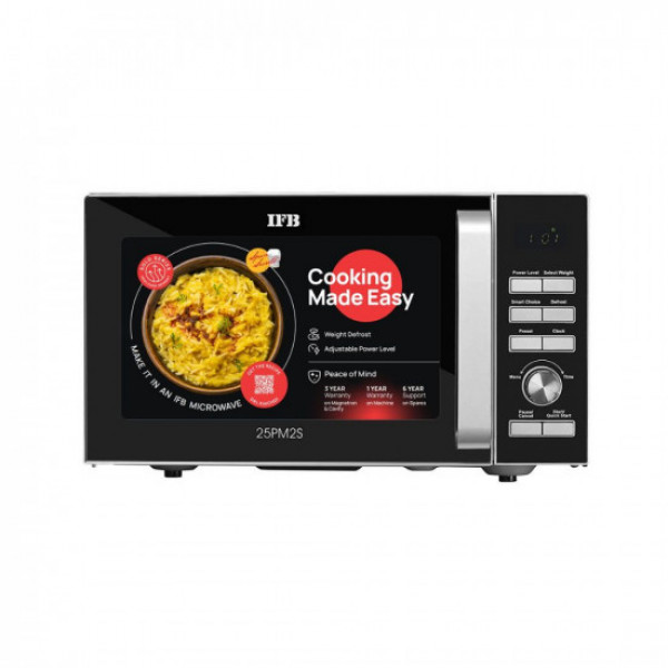 Image of IFB 25 L Solo Microwave Oven (25PM2S, Silver)