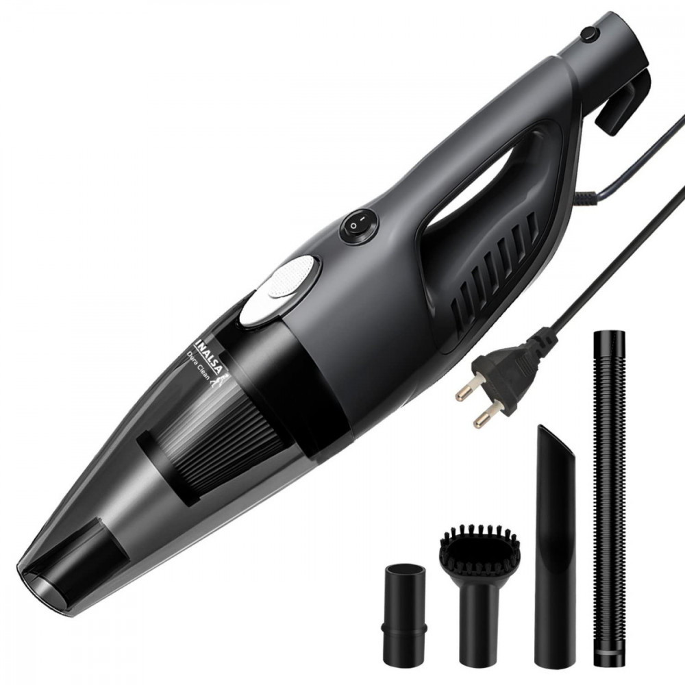 Image of INALSA Vacuum Cleaner for Home &amp; Car,Powerful 800 W Motor,16Kpa Suction,Handheld Vacuum Cleaner,Hepa Filter, Mini Small Vacuum Cleaner,Sofa Cleaner,Portable Vacuum Cleaner,Vaccine cleaner(Dura Clean)