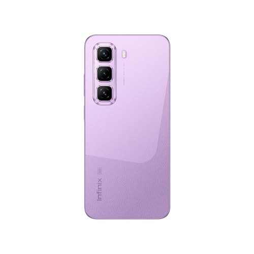 Infinix HOT 50 5G Dreamy Purple 4GB RAM 128GB Storage 5 Year Fluency Rating  48MP Camera  5000mAh Battery with FastCharge  78mm Slim Design AI