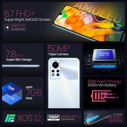 Infinix Note 12i 64 GB 4 GB RAM FOECE Black