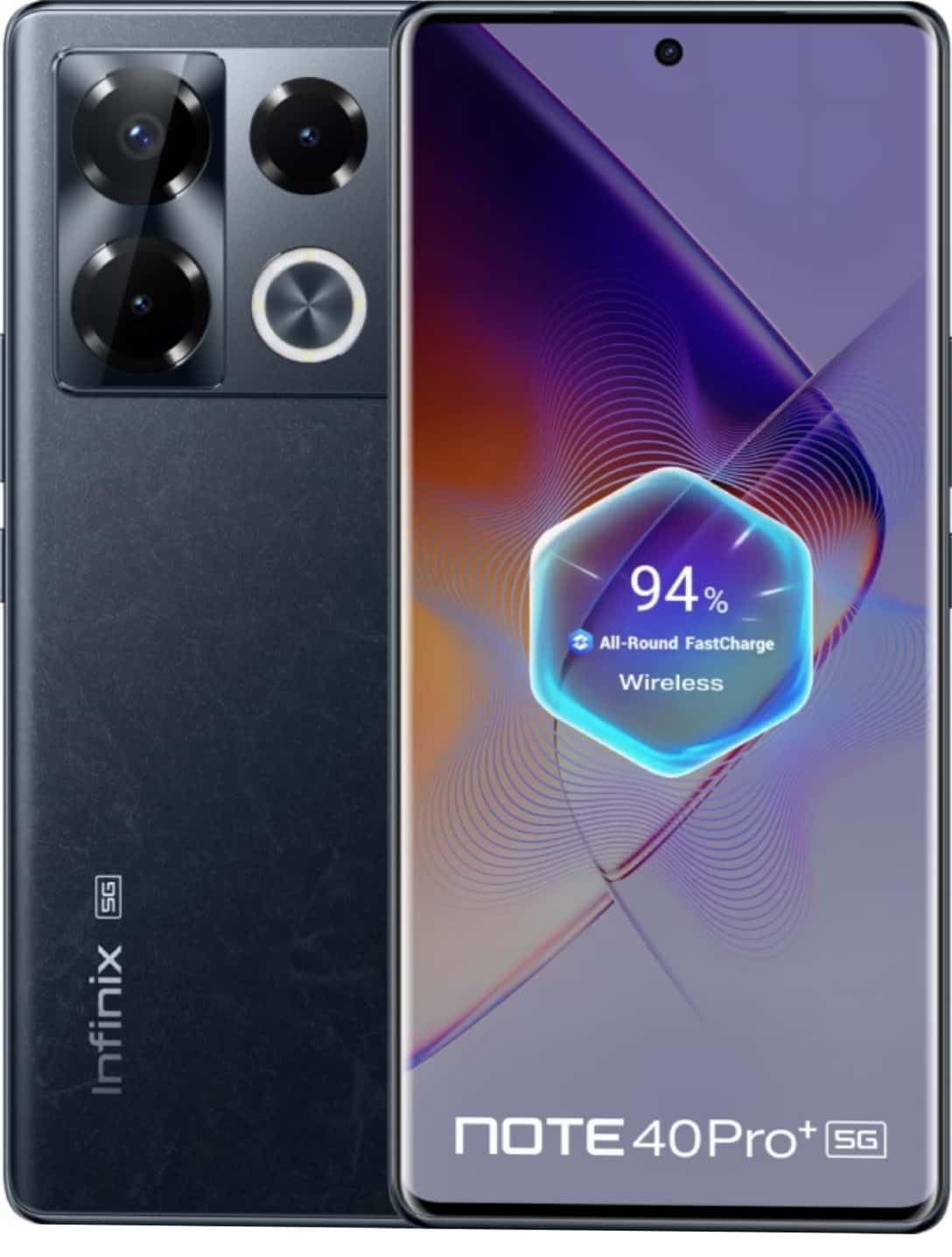 Infinix Note 40 Pro 5G Obsidian Black 256 GB 12 GB RAM