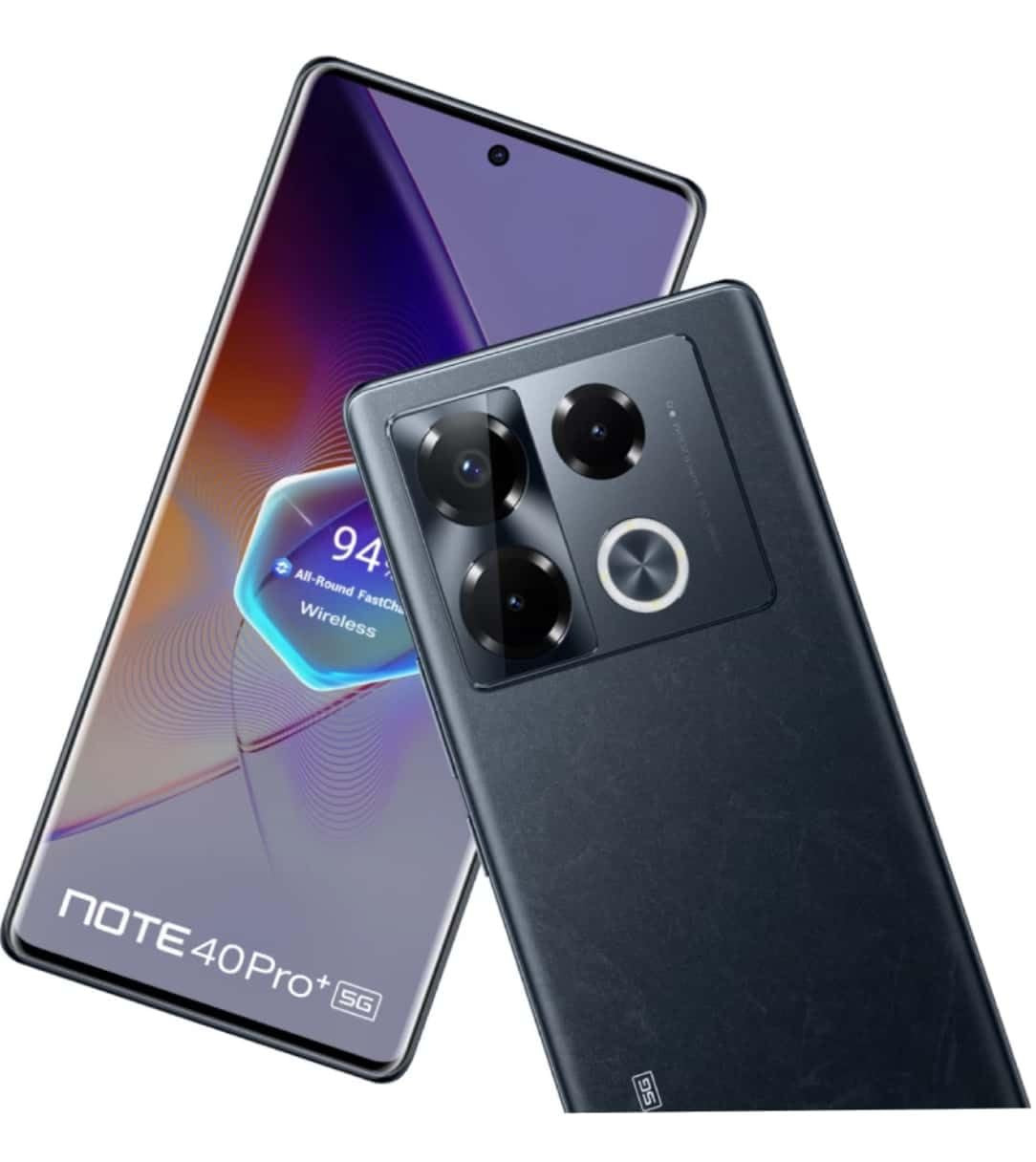 Infinix Note 40 Pro 5G Obsidian Black 256 GB 12 GB RAM