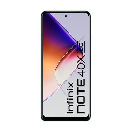 Infinix Note 40X 5G Lime Green 8GB RAM 256GB Storage  120Hz Punch Hole Display  108MP Triple AI Camera  5000mAh Battery with FastCharge