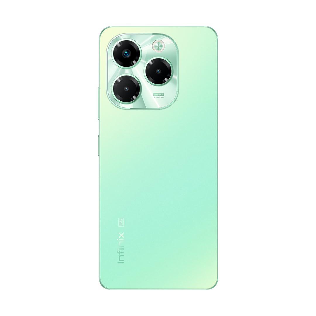Infinix Note 40X 5G Lime Green 8GB RAM 256GB Storage  120Hz Punch Hole Display  108MP Triple AI Camera  5000mAh Battery with FastCharge