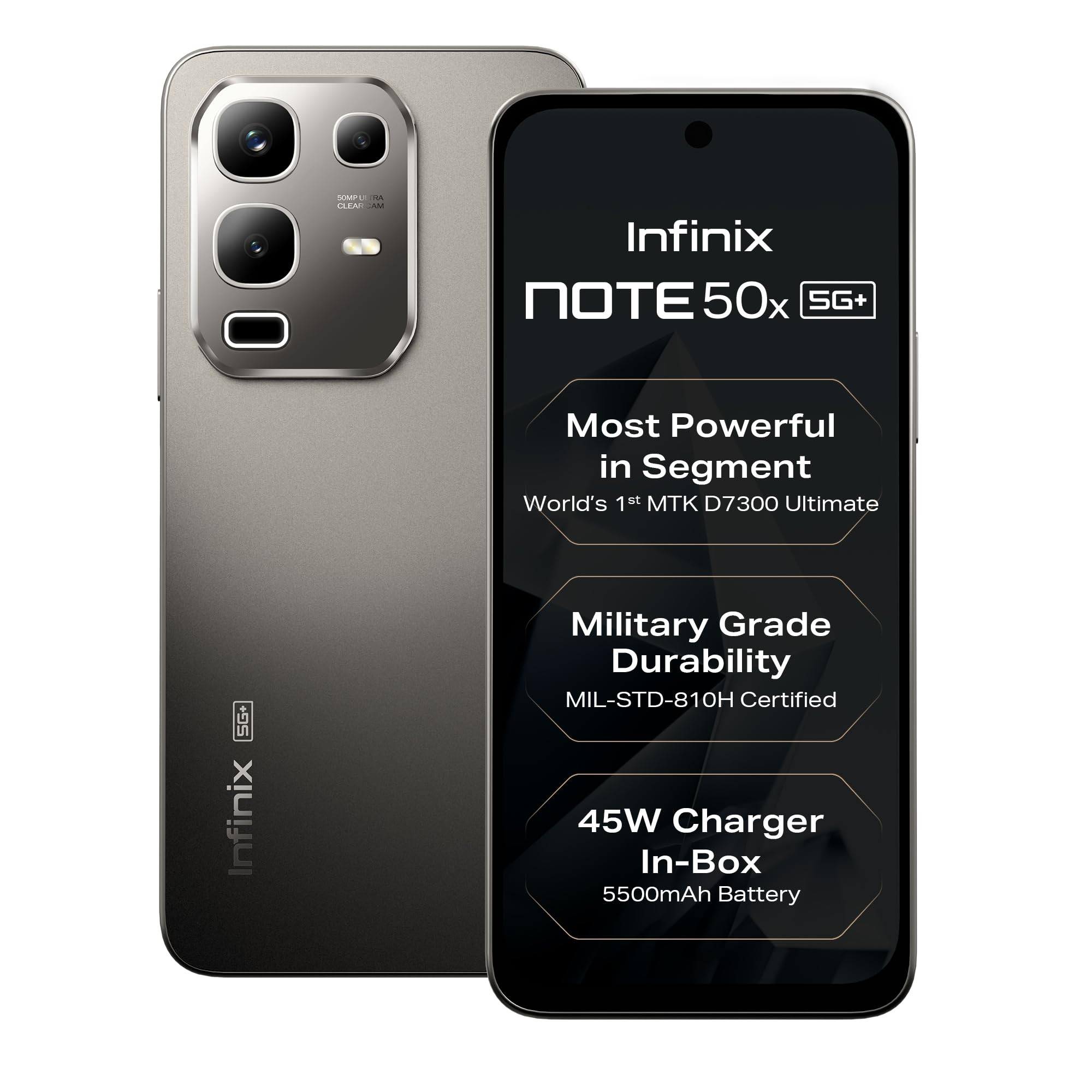 Infinix Note 50x 5G Titanium Grey 8GB 128GB