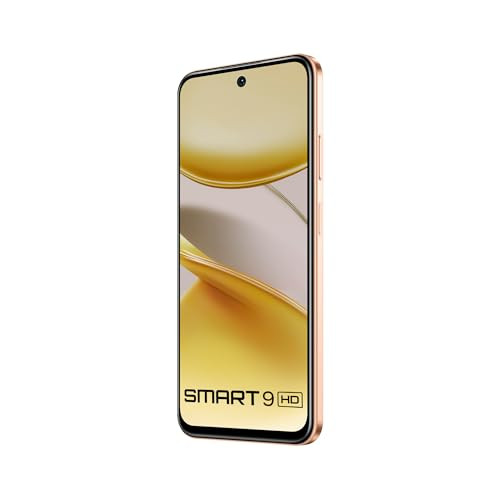 Infinix Smart 9 HD Coral Gold 3GB RAM 64GB Storage 250K Drop Tests 90Hz Punch Hole Display 5000mAh Battery